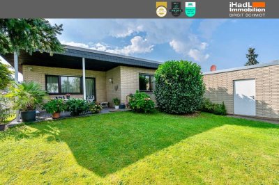 Ruhig gelegen * Bungalow mit Garage und Gartenidylle