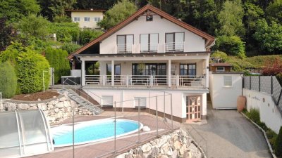 Gepflegtes Einfamilienhaus in sonniger Ruhe-/ &amp; Aussichtslage von Völkermarkt