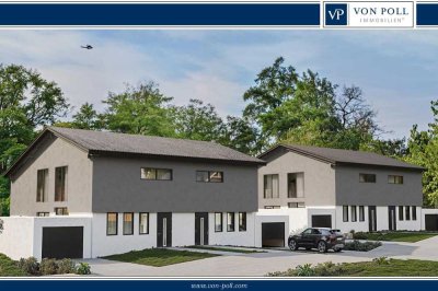 Neubauprojekt: Vier moderne Doppelhaushälften mit Garage