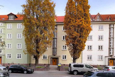 Zweiraumwohnung  im 1.OG mit Balkon und eigenem Garten im Hanseviertel