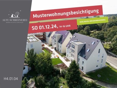 Ab sofort Bezugsfertig | 3-Zimmer Wohnung mit Balkon im 1. Obergeschoss | Süd-Ost | H4.01.04