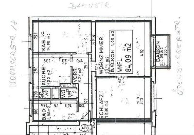 Provisionsfreie Wohnung mit Balkon im Zentrum WG-fähig - KEINE MAKLER