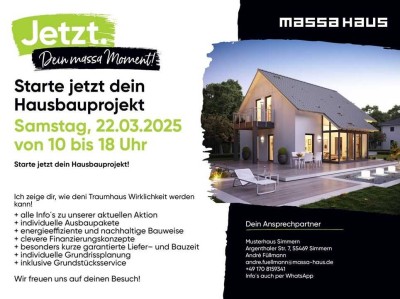 !!! Musterhaus Besichtigung am 22.03.25 von 10 bis 17Uhr in 55469 Simmern Argenthaler Str. 7 !!!