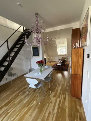 Lichtdurchflutete 3 Zimmer Maisonette-Wohnung in Essen Rüttenscheid