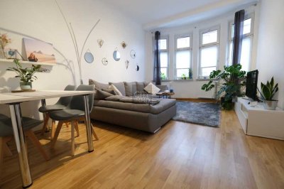 City Immobilien - Zentrumsnahe Altbauwohnung mit Balkon und Küchenzeile in Schoppershof
