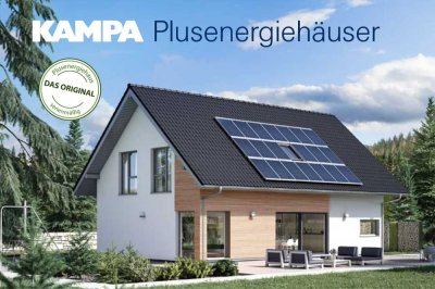 Super eingewachsenes Grundstück mit echtem KAMPA-Plusenergiehaus