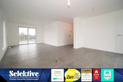 Penthouse-Wohnung zum Erstbezug mit 4 1/2 Zimmern, Carport und vielen Extras in Moers-Mitte