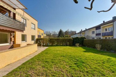 +++ sonnig & modernisiert - vollvermietetes 3-Familien-REH - ebener West-Garten - inkl. Garage +++