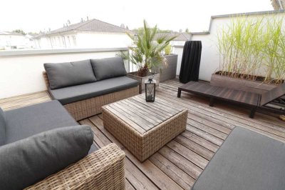 Modernes Wohnen mit toller Dachterrasse und Stellplatz im Frankfurter Nordend