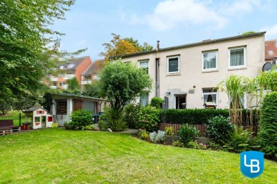 Ruhig gelegene Erdgeschosswohnung im Hinterhaus mit Terrasse und Garten