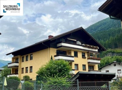 LEBEN IN BÖCKSTEIN! Geförderte 3-Zimmerwohnung mit Loggia und Tiefgaragenplatz in Böckstein im Gasteinertal! Mit hoher Wohnbeihilfe