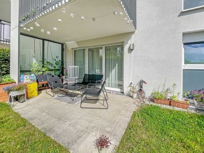 Sonnige Erdgeschosswohnung mit Westgarten in guter Lage! Fast wie ein Neubau!