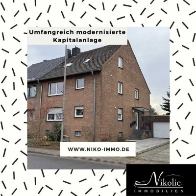 Sicheres Betongold - umfangreich modernisiertes 3 Familienhaus