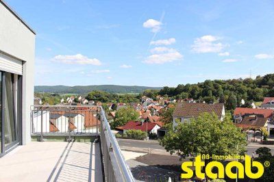 MODERNE 4-ZIMMERWOHNUNG MIT DACHTERRASSE!