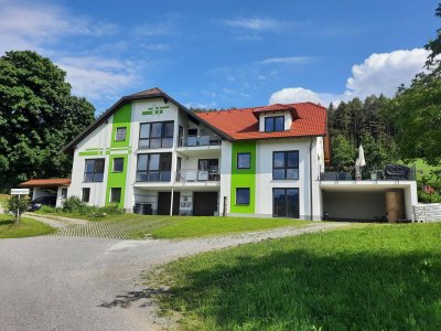 Wohnen im Grünen: 3-Zimmer-Wohnung mit Panorama-Blick