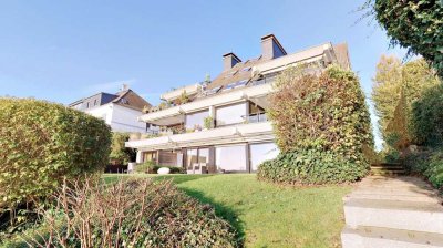 Maisonette mit zwei Terrassen in direkter Rheinlage