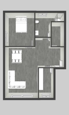 Möblierte 64m² Wohnung in Epfenbach