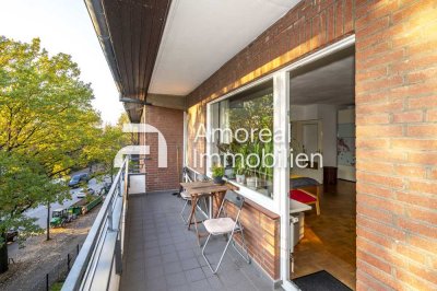 Hamburg - Horn | Geräumige 1-Zimmer-Wohnung mit Charme und schönem Balkon