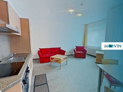 Komplett ausgestattetes Zuhause: Helle 2-Zimmer-Wohnung mit EBK, Balkon und viel Platz zum Wohlfü...