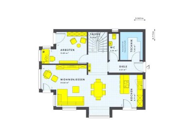 TRAUMHAUS! Effizientes Einfamilienhaus mit Homeoffice  und Grundstück! (KfW-Förderungen möglich)