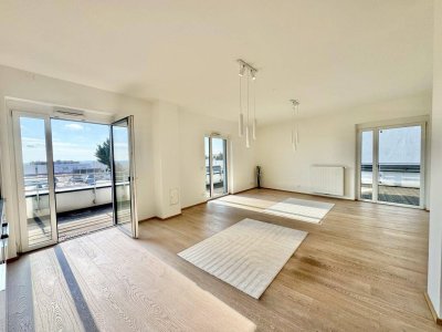 PENTHOUSE - Zentrumslage - Neuwertige 3 Zimmer - ca. 100m² WFL - ca. 70m² Terrasse - 3 Garagenplätze