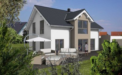 Energieeffizientes Einfamilienhaus + schönem Grundstück