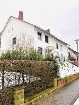 DHH mit schönem Waldausblick direkt vor der Tür in Bad Eilsen