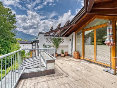 Dachterrassenwohnung im Zentrum von Igls