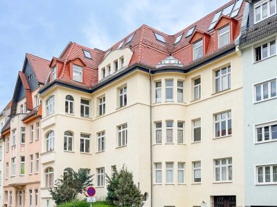 Prächtiges Mehrfamilienhaus in der Innenstadt von Halle mit viel Potenzial