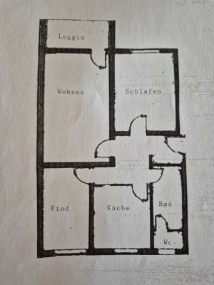 Geschmackvolle 3-Raum-Wohnung mit Balkon und Einbauküche in Rodgau