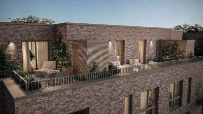 Sonnige Dachterrase in gemütlicher 2-Zimmer Wohnung