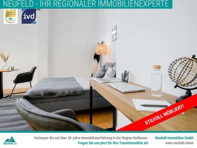 *RESERVIERT*Möblierte 1-Zimmer Wohnung mit großartiger Loggia zu vermieten!