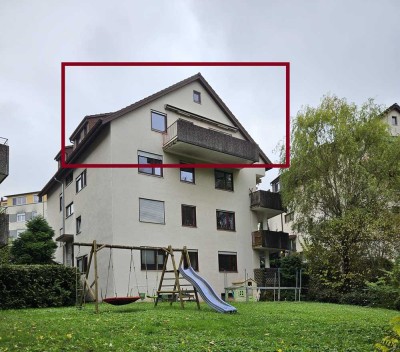 Für junge Familien! 3-Zimmer-Dachgeschosswohnung in Schorndorf-Süd