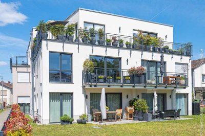 4-Zimmer-Penthouse mit Dachterrasse bei Frankfurt