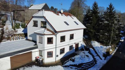 Charmantes Einfamilienhaus mit großzügigem Grundstück inkl. großer Scheunen (Nähe W-tal-Ronsdorf)