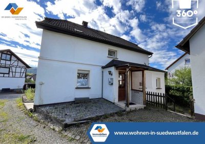 VR IMMO: Handwerkerhaus in beliebter Lage von Plettenberg-Holthausen.