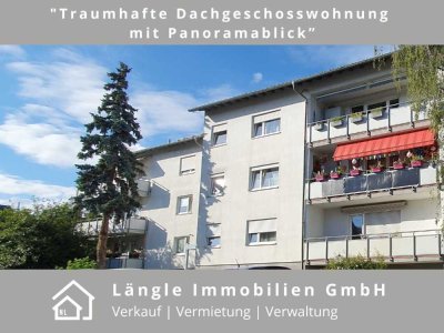 "Traumhafte Dachgeschosswohnung  mit Panoramablick”