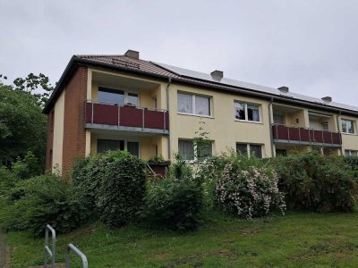 3-Zimmer Wohnung mit Loggia und kleinem Garten, neuer Bodenbelag, frisch gestrichen!