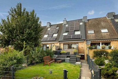 Saniertes Reihenmittelhaus mit Photovoltaikanlage in Neumünster