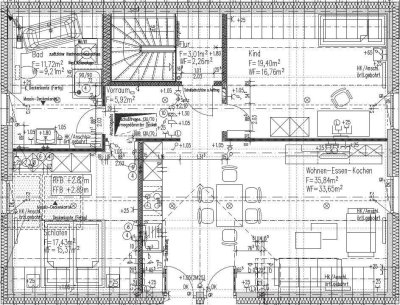 Stilvolle, neuwertige 3-Zimmer-Dachgeschosswohnung mit geh. Innenausstattung mit EBK in Eriskirch