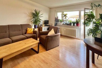 Dreieich-Sprendlingen: Moderne 2-Zimmerwohnung mit großem Balkon!