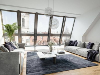 LUXUS PUR - PENTHOUSE IM BEGEHRTEN KARMELITERVIERTEL