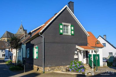 Modernisiertes Fachwerkhaus (mit Garage) 
im historischen Stadtkern