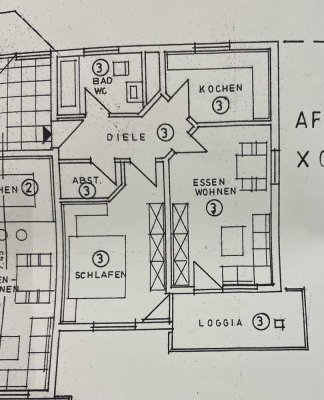 Schöne 2-Zimmer-EG-Wohnung mit Einbauküche und Balkon in Waldmohr