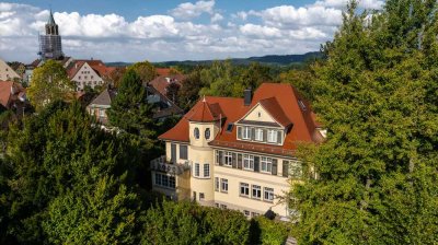 Arbeiten und Wohnen in repräsentativer Stadtvilla