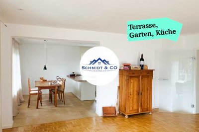 4-Zimmer Erdgeschosswohnung mit Terrasse // Schmidt & Co. Immobilien