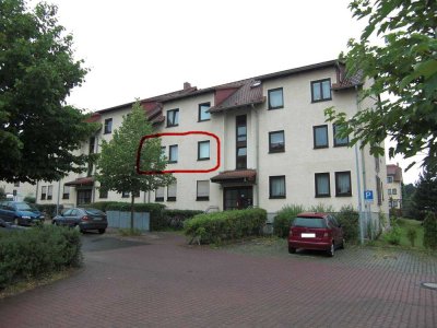 Attraktive gepflegte Wohnung, drei Zimmer, offene Küche