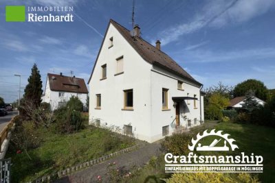 Craftsmanship - Freistehendes Einfamilienhaus in Möglingen!