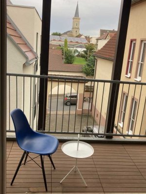 2-Raum-Wohnung mit Balkon in Bodenheim