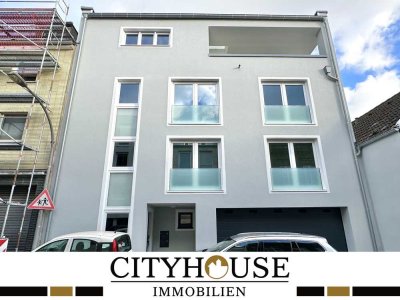 CITYHOUSE: Neubau Erstbezug! Maisonette Wohnung mit Terrasse + Balkon und Garagenstellplatz!